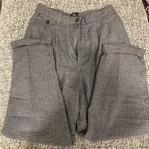 COPY - Lee’s casual vintage pants in houndstooth